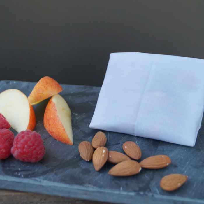 Beeswax bivoks-wrap,  3-pak firkantede (Small, Medium, Large)