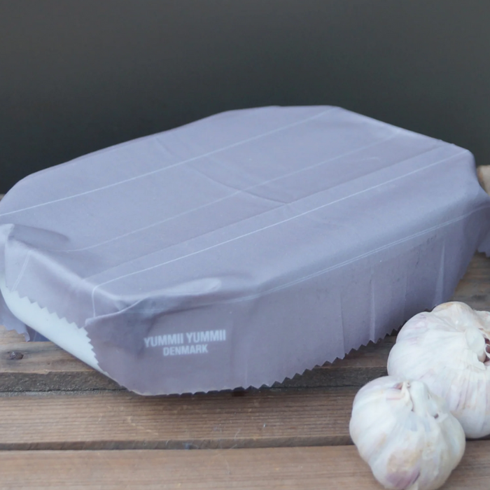 Beeswax bivoks-wrap,  3-pak firkantede (Small, Medium, Large)