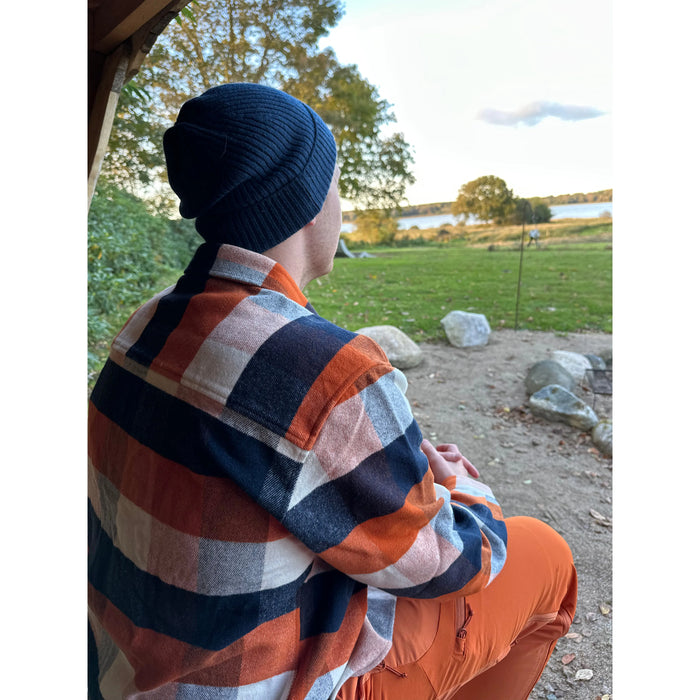 Tufte skjorte / jakke - Orange