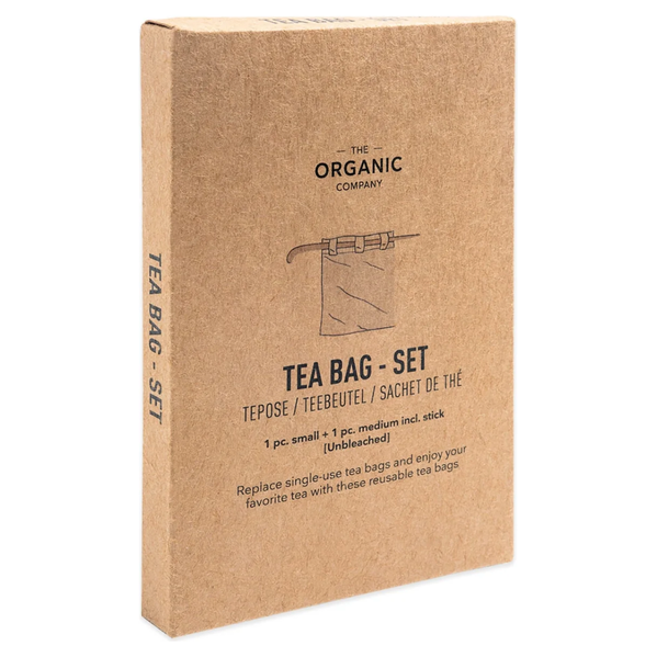 The Organic Company - GENANVENDELIG TEPOSE SÆT (3 STK) - UBLEGET - Tea bag set