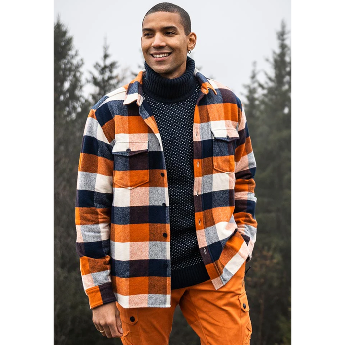 Tufte skjorte / jakke - Orange