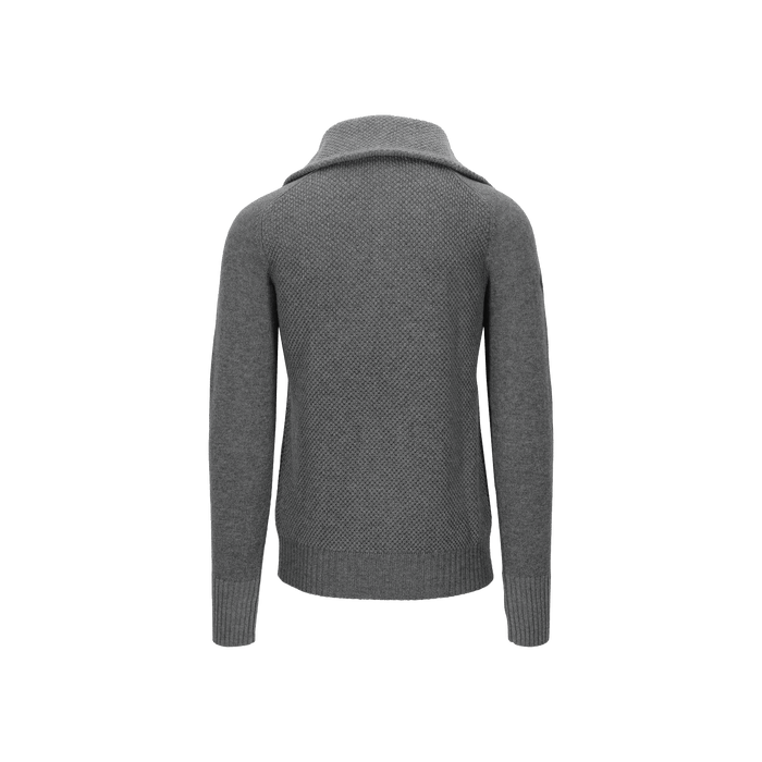 Tufte Rosenfink Half Zip Sweater, Unisex - Grey Melange