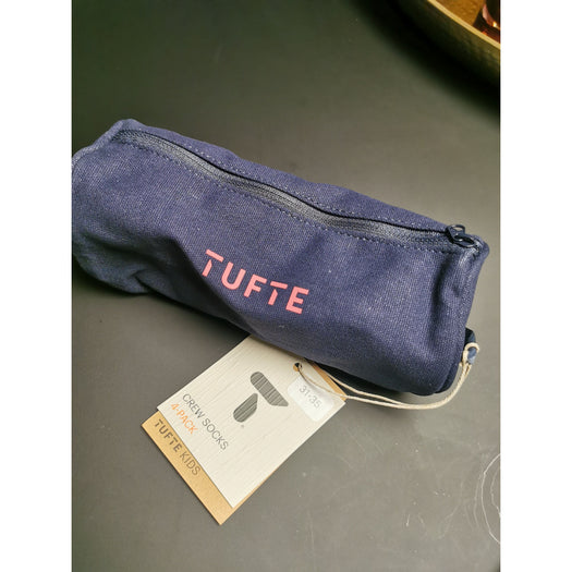 Tufte Crew Socks  Børn - strømper 4 pack