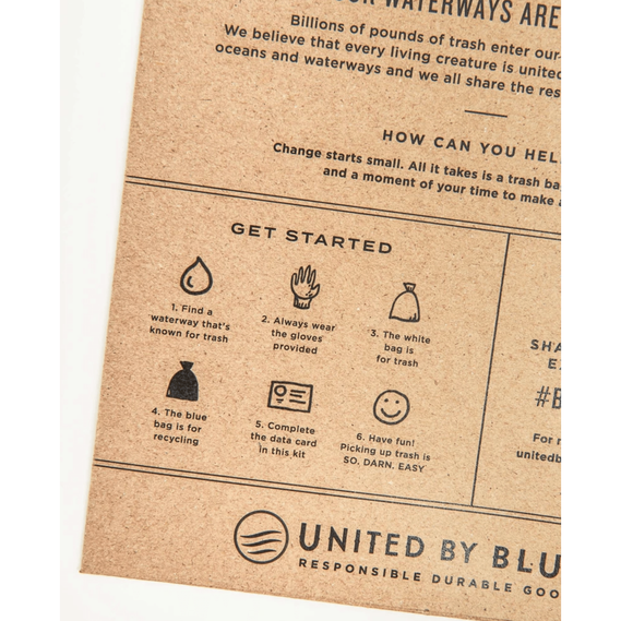 United by Blue DYI Cleanup Kit