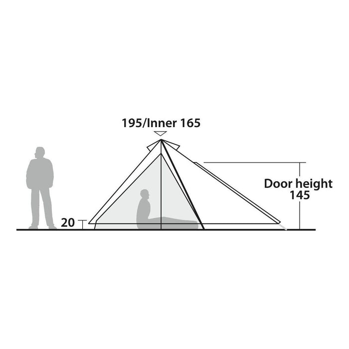 Robens Green cone prs 4 pers telt