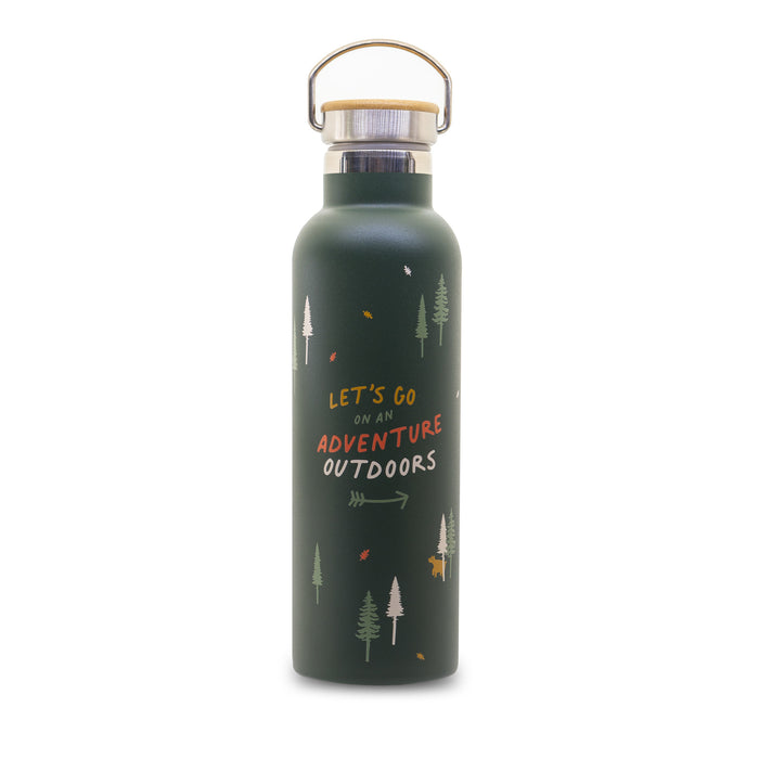 Roadtyping Thermoflaske - 750 ml. Lets go outdoors bottle