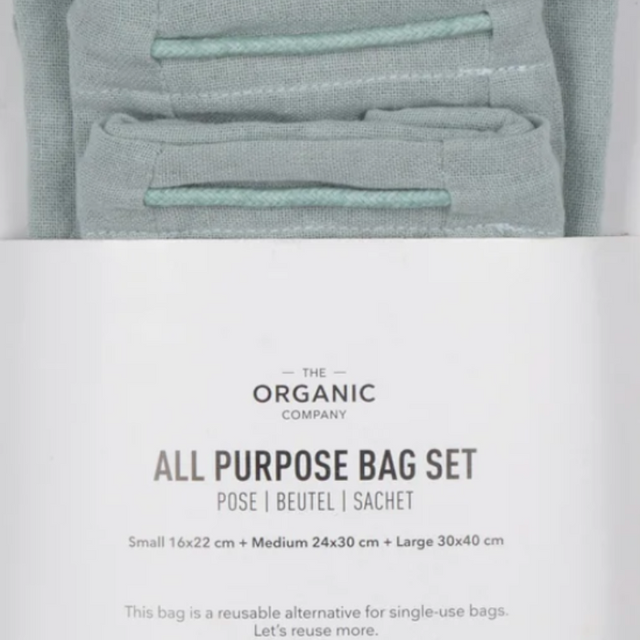 The Organic Company All Purpose Bag, Dusty Mint