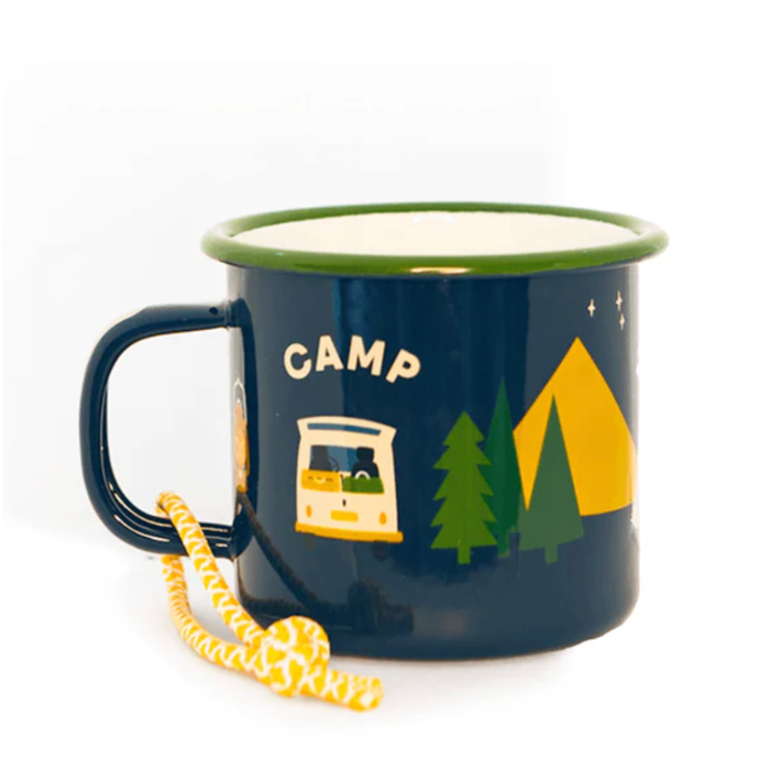 Roadtyping Emaljekop - Camp Vibes - NY