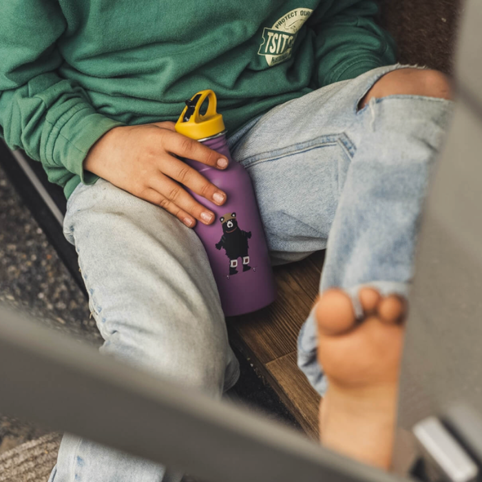 Roadtyping Kids Bottle - Børneflaske Camper snegl NY