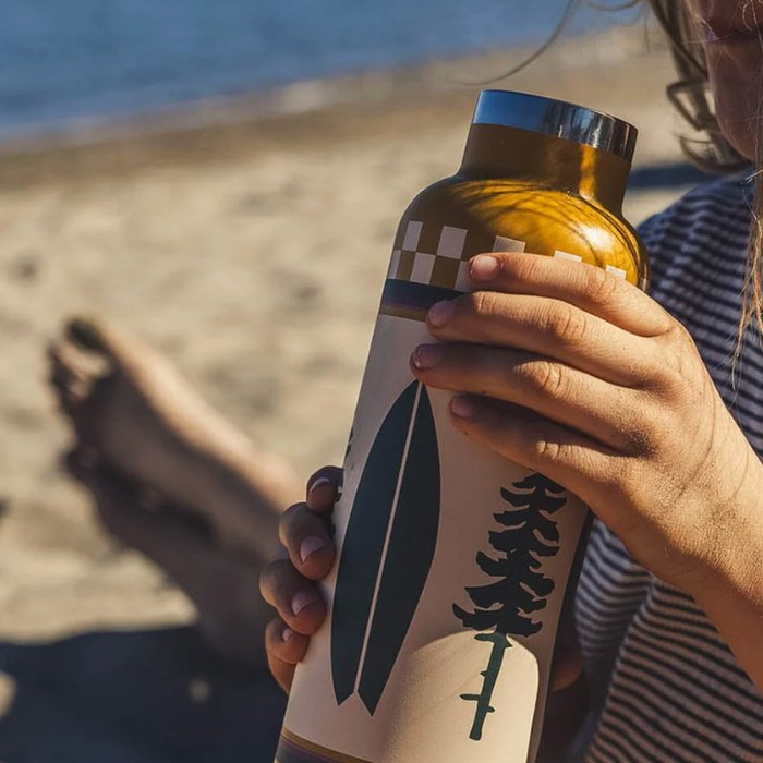 Roadtyping Thermoflaske - 750 ml -  Boards and trees NY