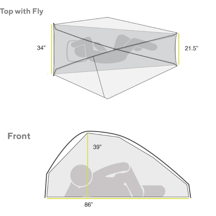Gossamer Gear -  The Free - NYHED - Verdens letteste