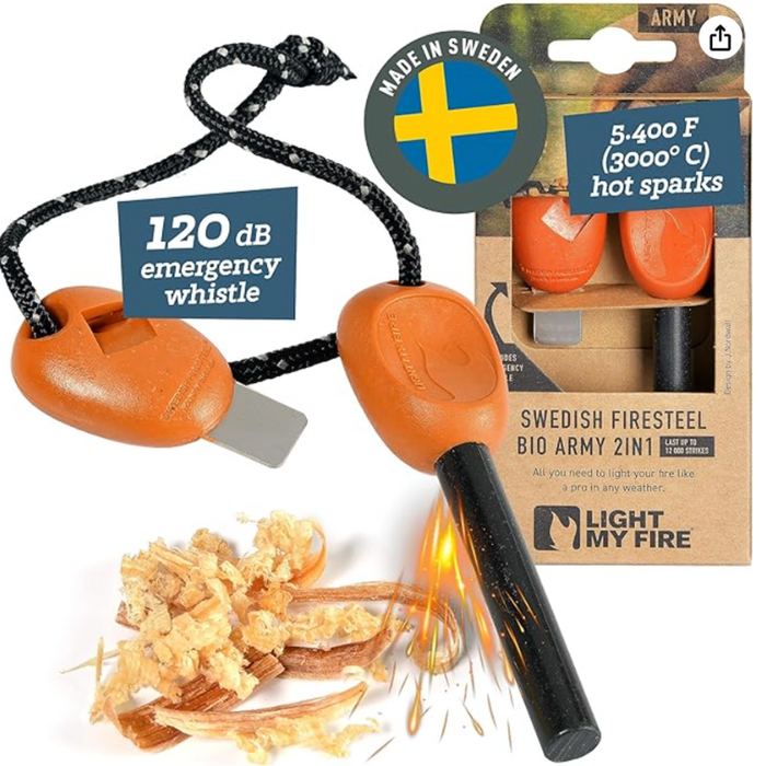 Tændstål /  FireSteel BIO Army