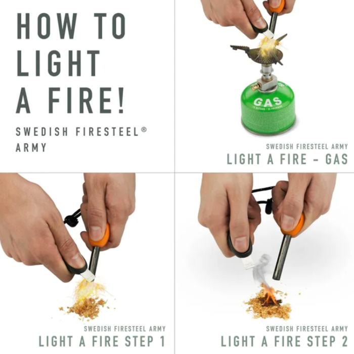 Tændstål /  FireSteel BIO Army