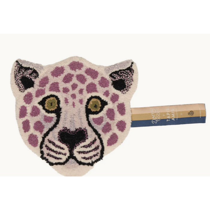 Doing Goods - Lilly Leopard - Head Rug - Tæppe