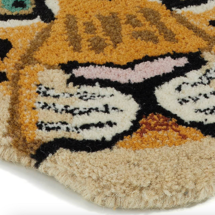 Doing Goods -Cloudy Tiger  - Head Rug - Tæppe