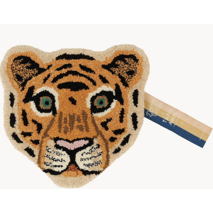 Doing Goods -Cloudy Tiger  - Head Rug - Tæppe