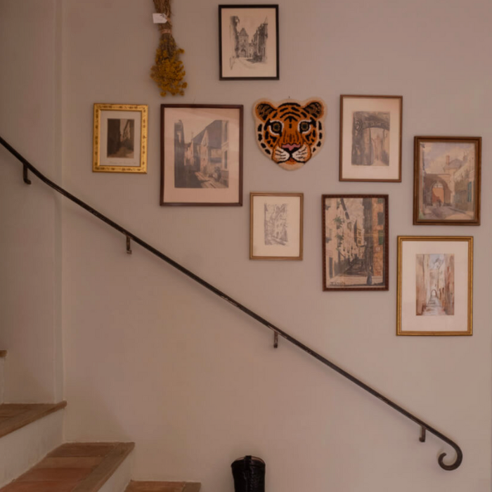 Doing Goods -Cloudy Tiger  - Head Rug - Tæppe