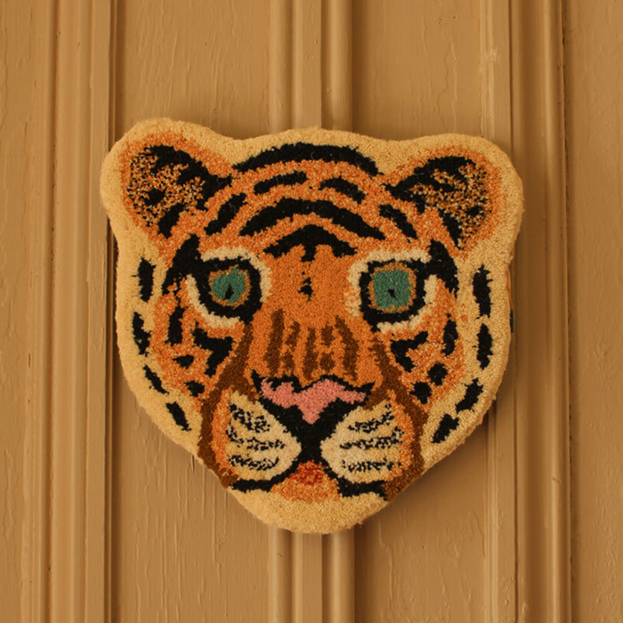 Doing Goods -Cloudy Tiger  - Head Rug - Tæppe