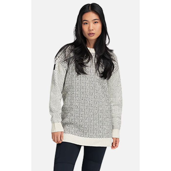 Tufte Strik ROBIN W STAR LONG SWEATER -TYK