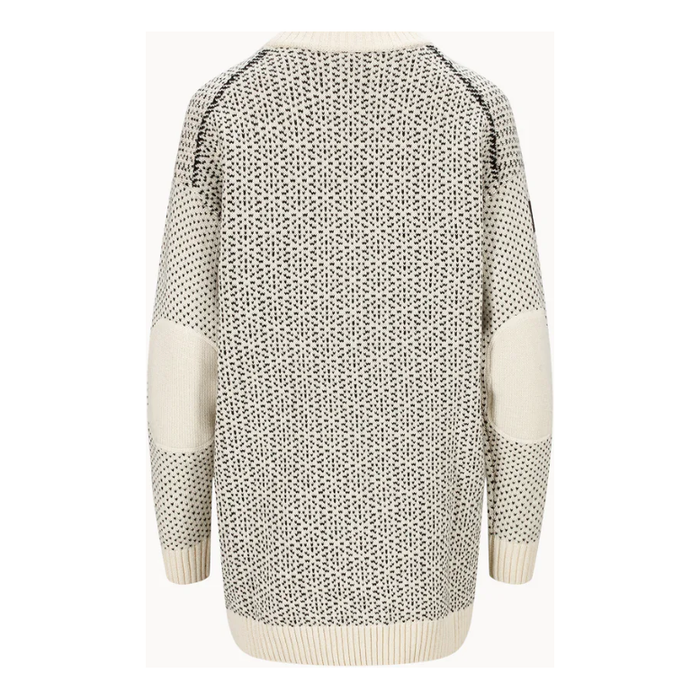 Tufte Strik ROBIN W STAR LONG SWEATER -TYK