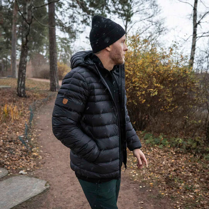 TUFTE LYNX JAKKE TIL HERRE - Jacket Sort - - Letvægt— Naturfolk.dk