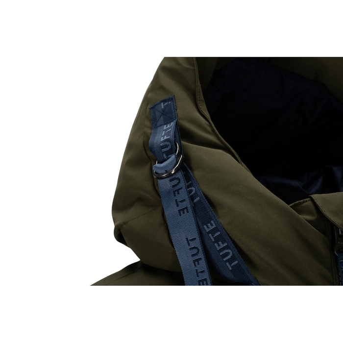 Tufte W Hubro Down Parka - Army - Forest night