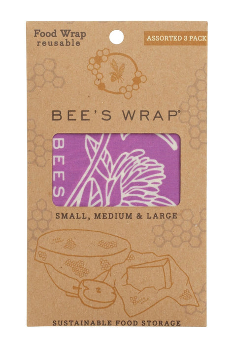 Bee's Wrap 3-pak, Mimi's Purple