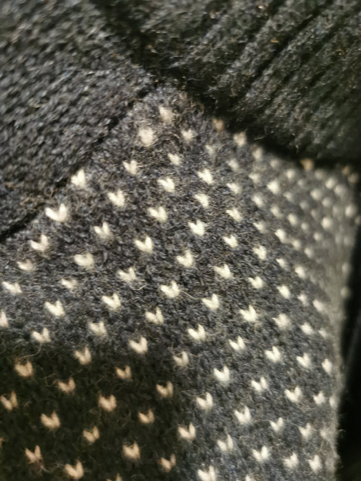 Outdoor Strik - Blå- Low Half Zip - Sweater