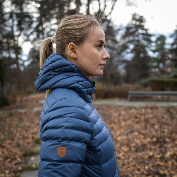 LYNX DUN JAKKE TIL DAMER - Jacket - Lyseblå - jakke Letvægt— Naturfolk.dk