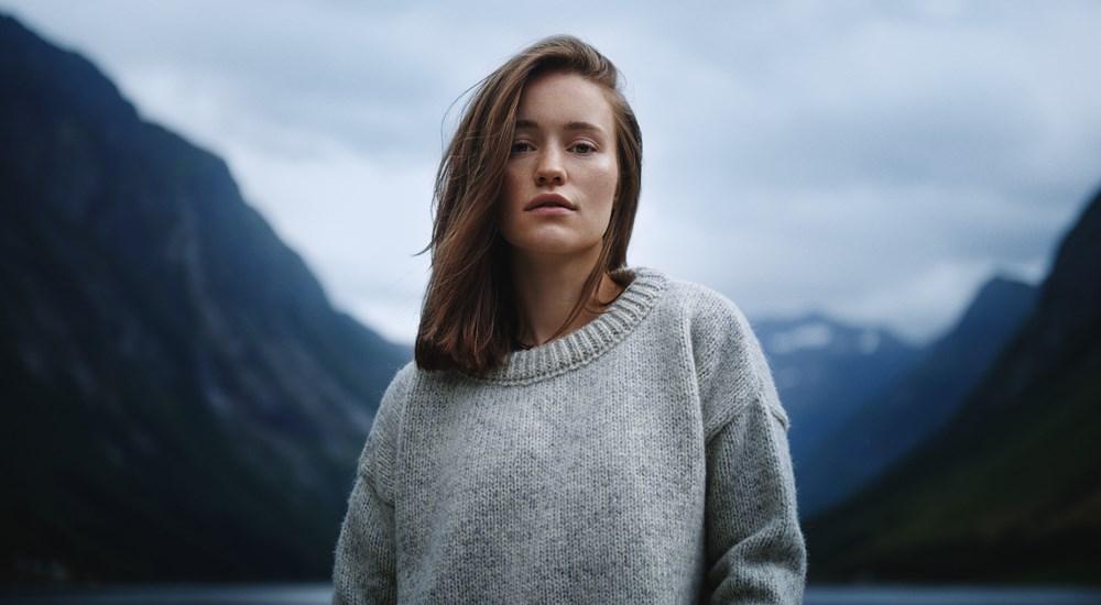 Devold Nansen Womens Split Seam Sweater - Offwhite - str XS & XL tilbage