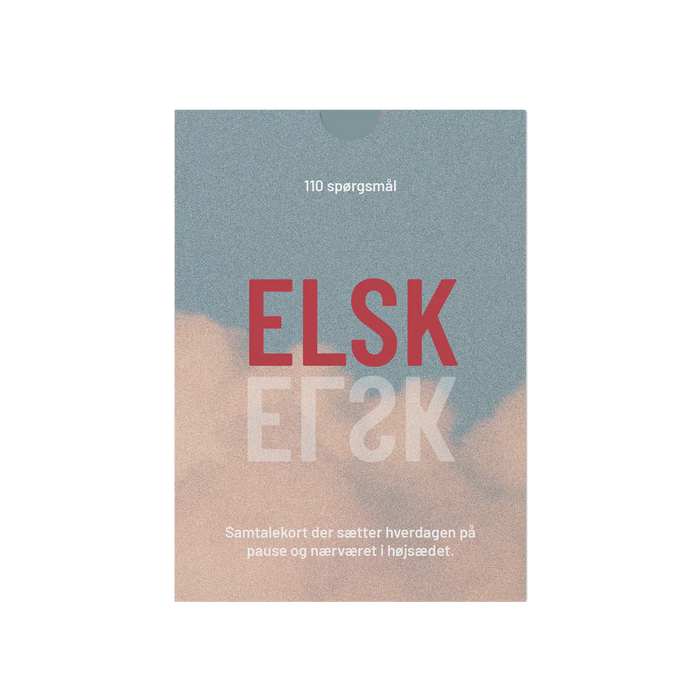 SNAK - ELSK - Samtalekort til parforholdet