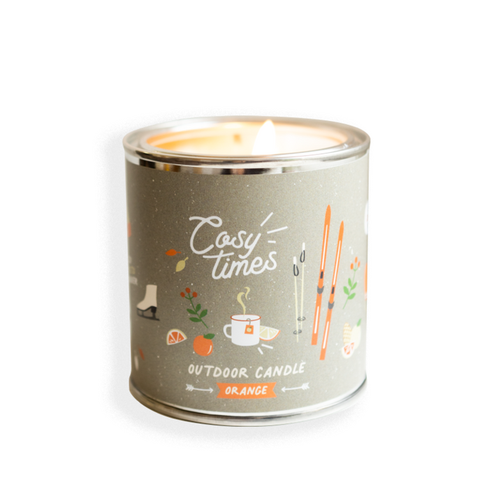 Roadtyping Outdoor Candle - Orange