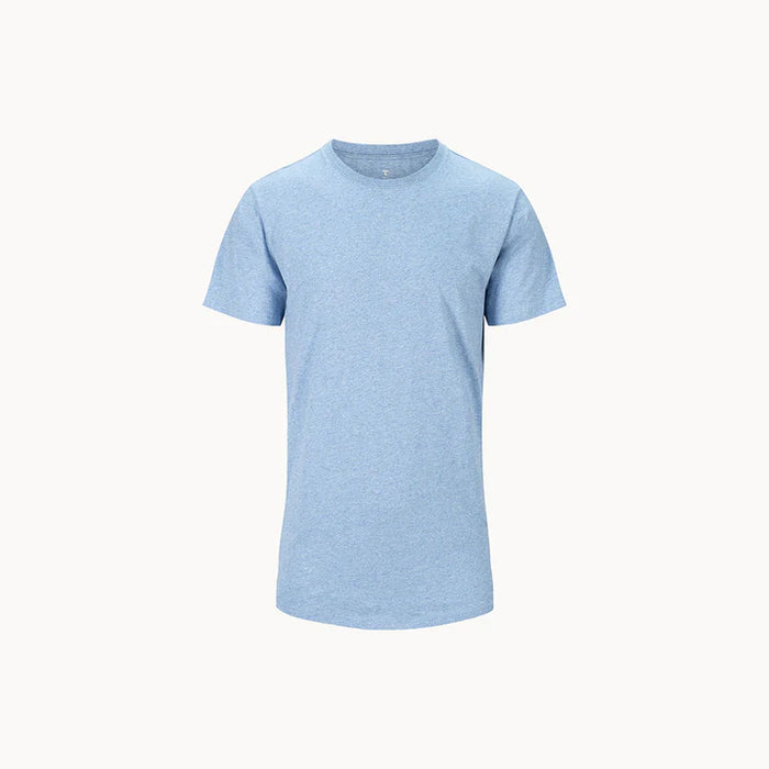 Tufte Mens Sustainable t-shirt lyseblå basic