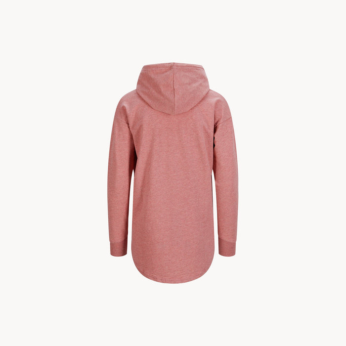Tufte Puffin W Relaxed Hoodie - Pink-Lyserød